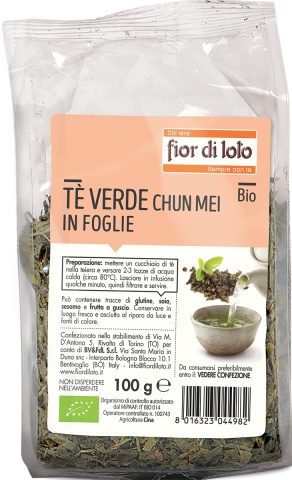 

Fior Di Loto Te Verde Chun Mei Biologico 100g