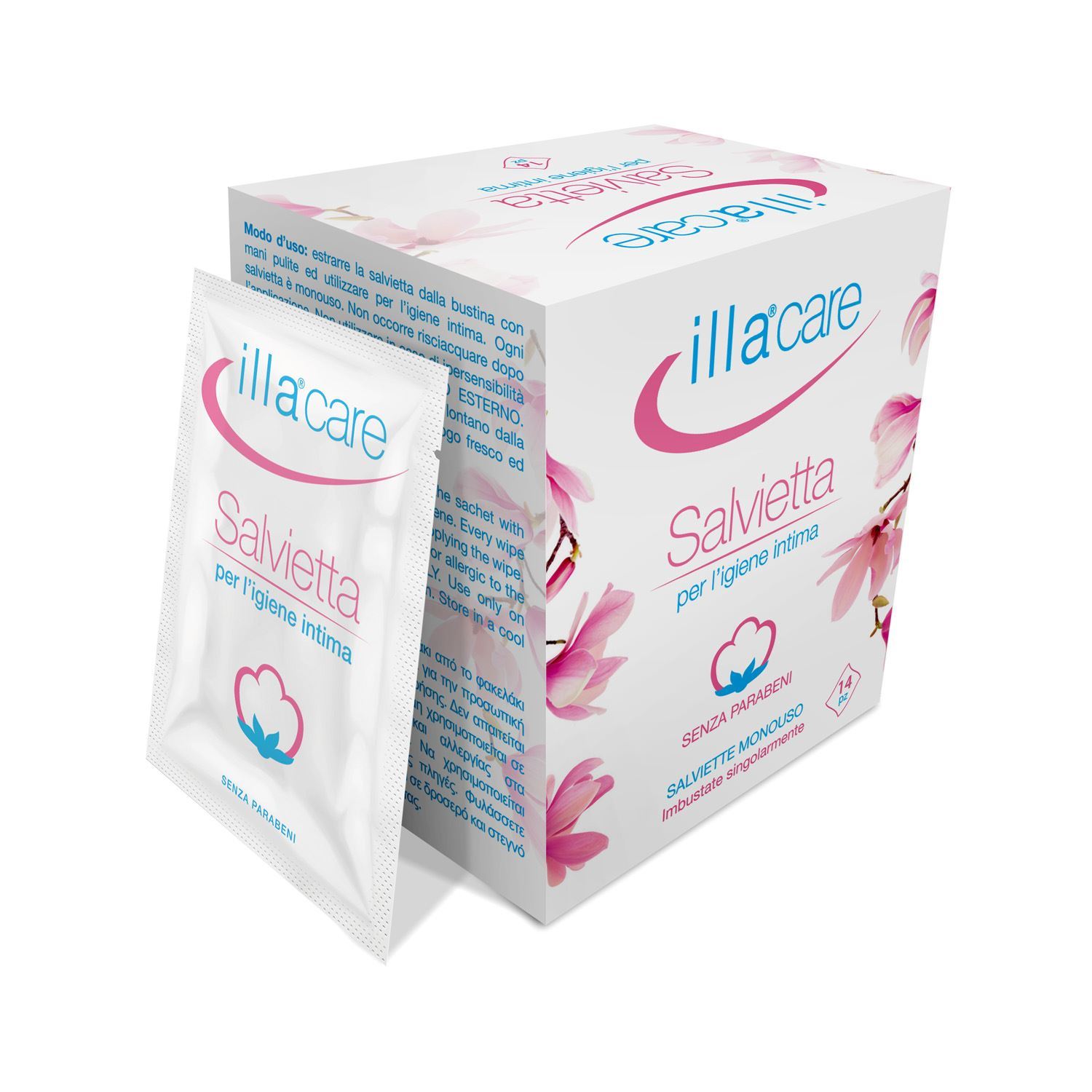 

Illa® Care Salvietta Per L'Igiene Intima 14 Pezzi