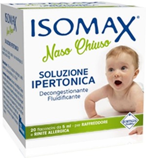 

Euritalia Pharma Isomax Naso Chiuso Soluzione Ipertonica 20 Flaconcini da 0,5ml