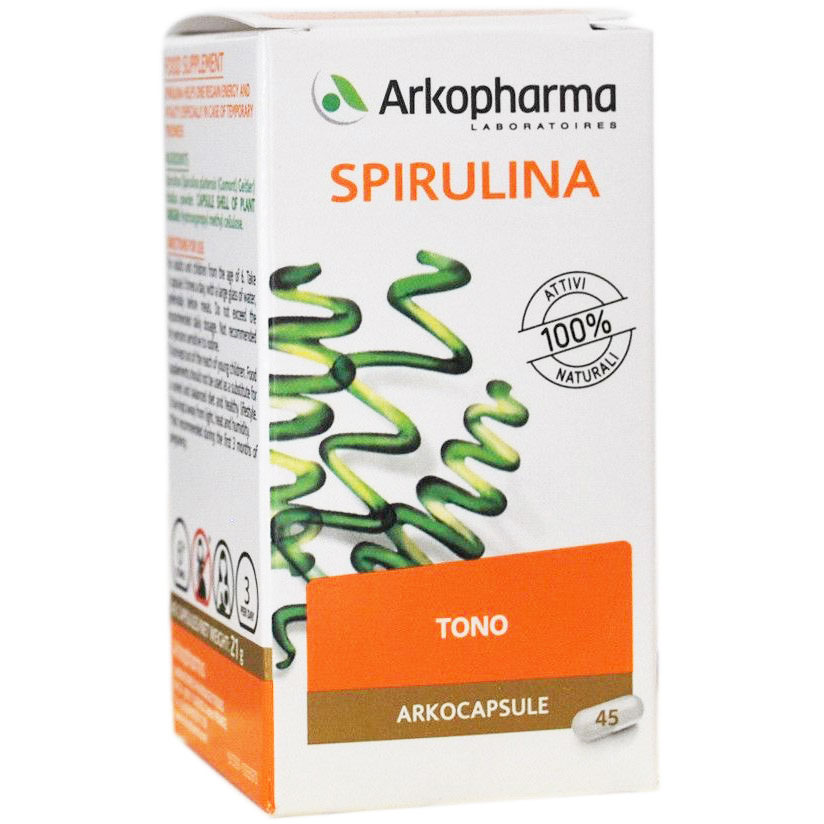 Image of Arkopharma Arkocapsule Spirulina Bio Integratore Alimentare 45Capsule