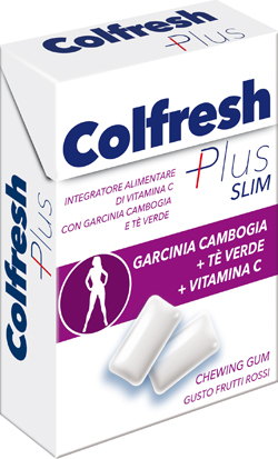 Colfresh Plus Slim Integratore Alimentare 17 Gomme