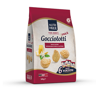 Nutrifree Gocciolotti Snack 40g