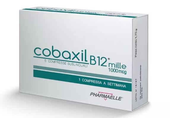 Image of Cobaxil B12 1000mcg Integratore Alimentare 5 Compresse 975040522