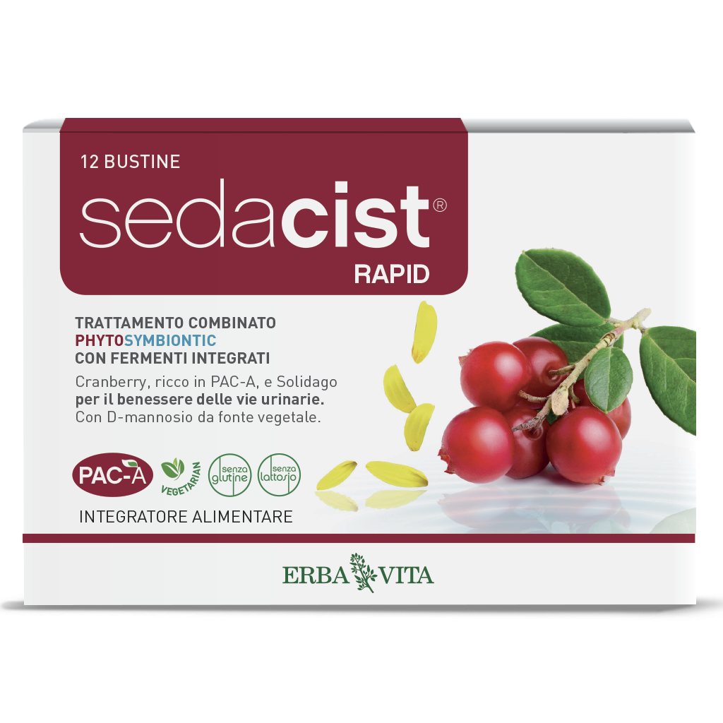 

Erba Vita Group Sedacist Rapid Integratore Alimentare 6+6 Bustine