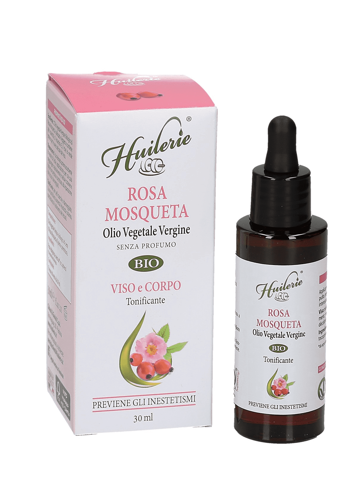 

Huilerie Olio Rosa Mosquet Bio 30ml