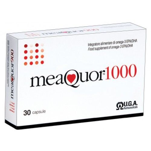 Image of U.G.A. Nutraceuticals Meaquor 1000 Integratore Alimentare 30cps 975056223