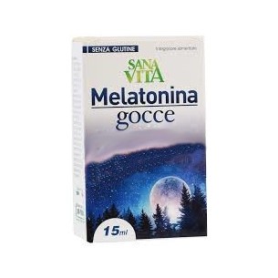 Image of Paladin Pharma SanaVita Melatonina Integratore Alimentare In Gocce Senza Glutine 15ml033