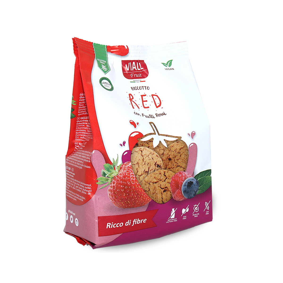 

Viall Fruit Biscotti Di Frutta Red 200g