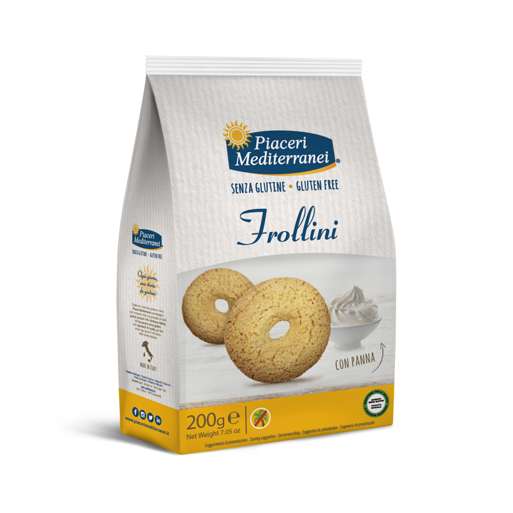 

Piaceri Mediterranei Frollini Biologico 200g