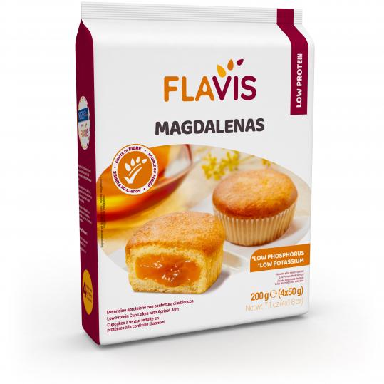 

Flavis Magdalenas Merendine Aproteiche 200g (4x50g)