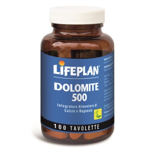 

Lifeplan Product Dolomite 500 Integratore Alimentare 100 Tavolette