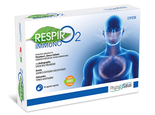 

Respiro2 Immuno Integratore Alimentare Senza Glutine 30 Capsule Vegetali