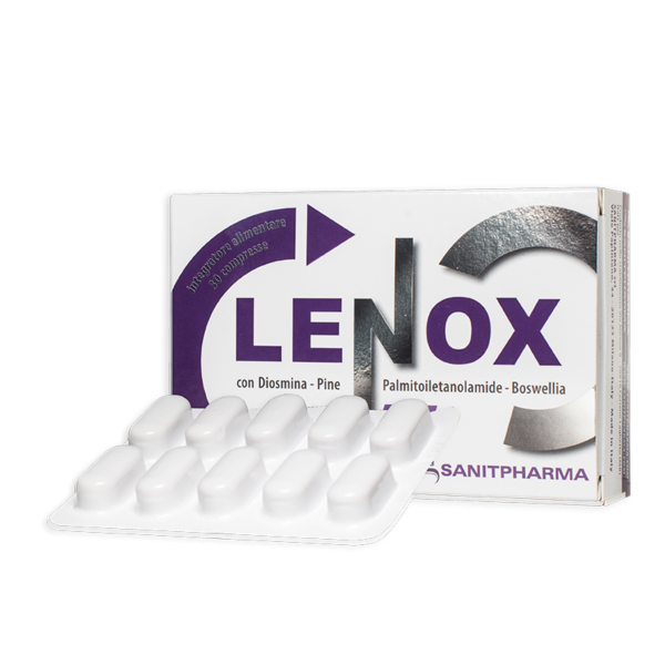 Image of SanitPharma Lenox Integratore Alimentare 30 Compresse033