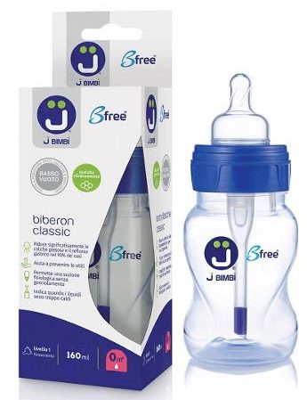 

J Bimbi BFree Classic Biberon Antigoccia 160ml