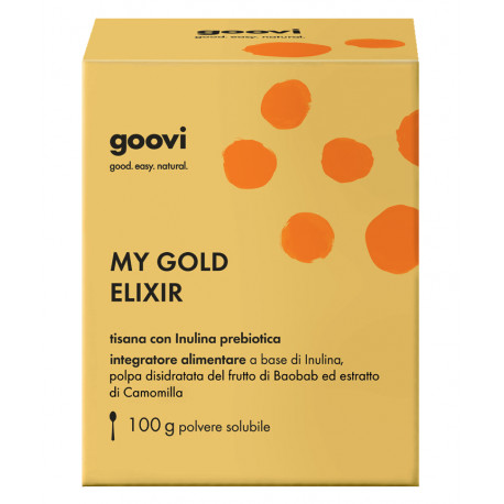 

Goovi My Gold Elixir Tisana Con Inulina Prebiotica 100g