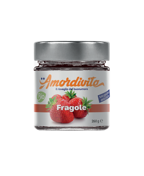 

Amordivita Composta di Fragole Bio 260g