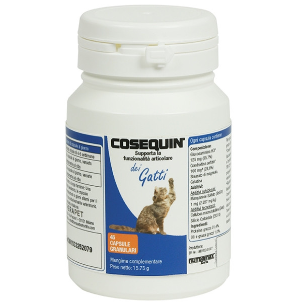 

Cosequin Gatti Integratore Alimentare 45 Capsule