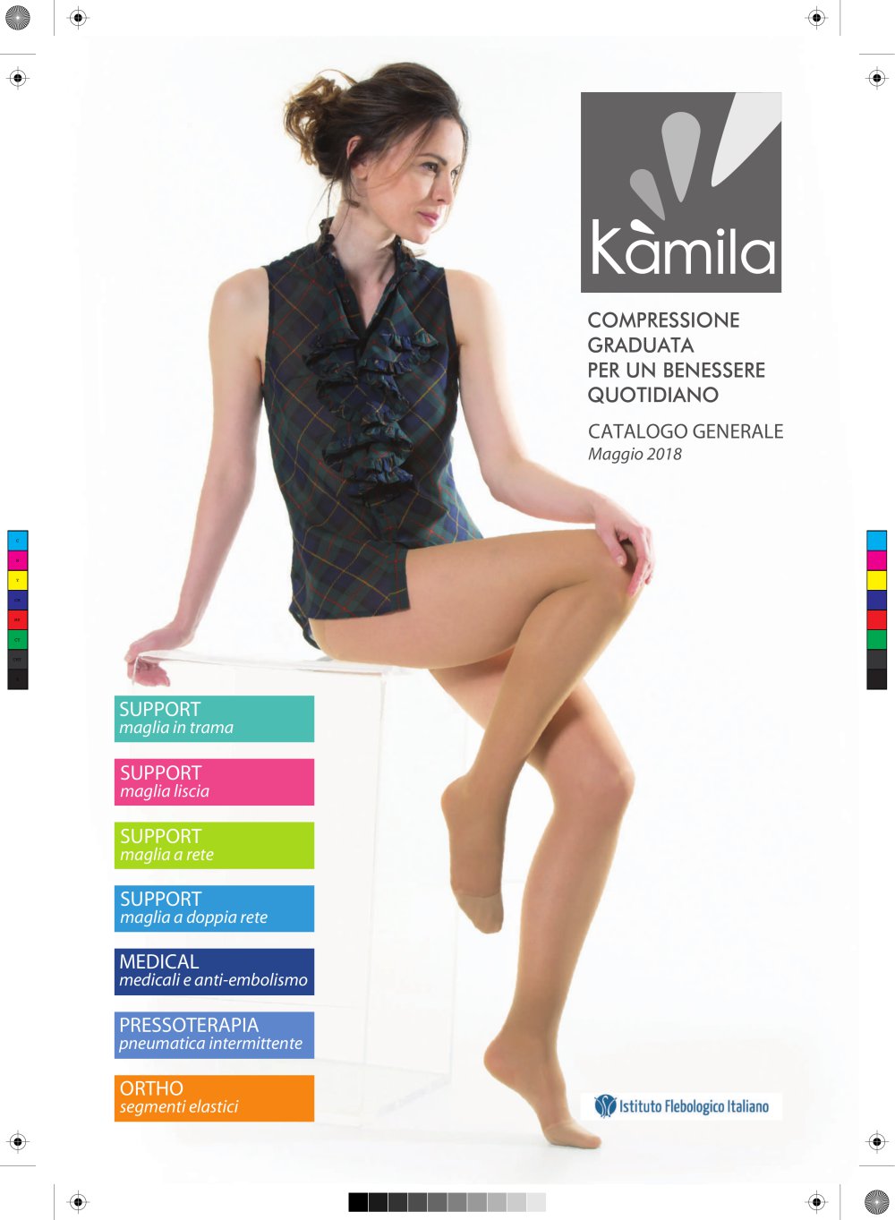 Image of Kàmila Glamour 70 Collant In Microfibra Taglia 1 Colore Nero033