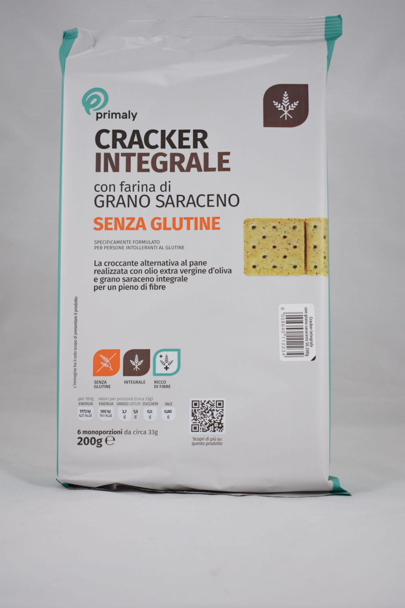 Image of Primaly Cracker Integrali Grano Saraceno 200g