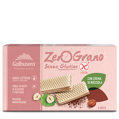 

Zerograno Wafer Nocciola Senza Glutine 180g