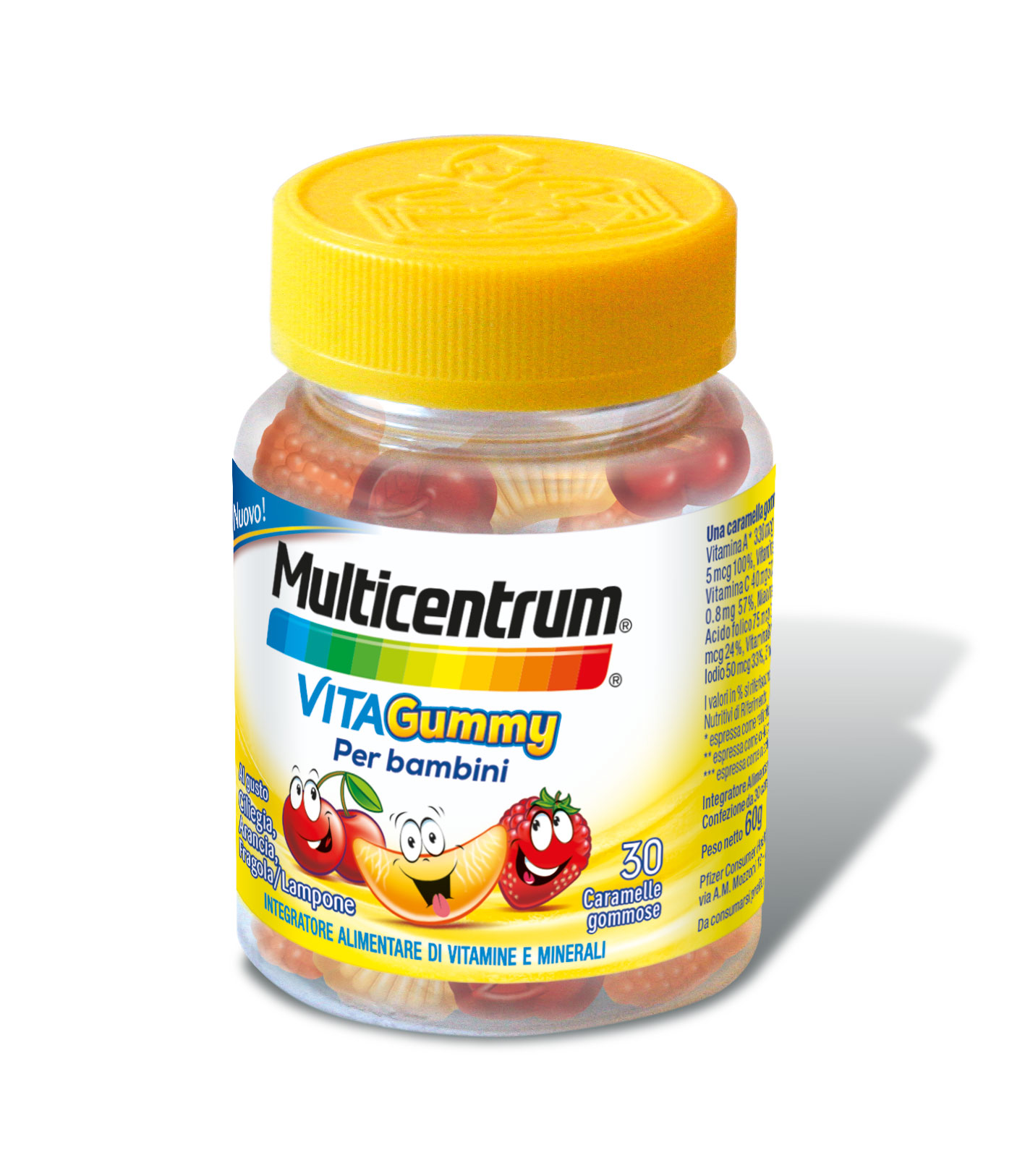 Multicentrum Vitagummy Integratore Alimentare Per Bambini 30 Caramelle