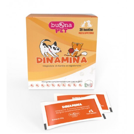 

Steve Jones Dinamina Mangime Complementare Per Cani E Gatti 40g