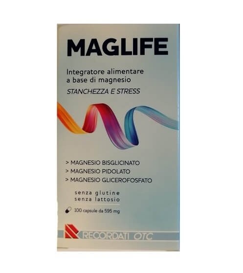 

Recordati OTC Maglife Integratore Alimentare 100 Capsule