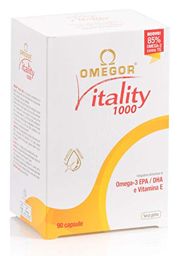 

Omegor Vitality 1000 Integratore Alimentare 90 Capsule