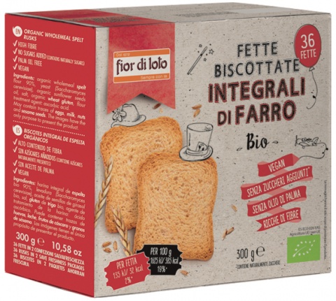 Image of Fette Biscottate Farro Integrale 300g