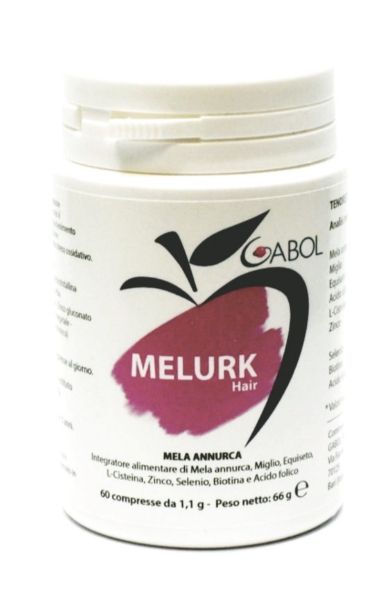 Image of Gabol Melurk Hair Integratore Alimentare 60 Compresse033