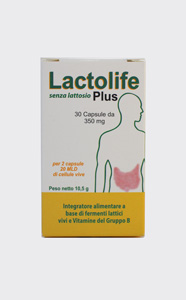 

Pharma Food Manufacturing Lactolife Plus Integratore Alimentare 20 Capsule