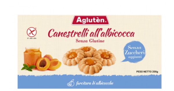 

Aglutèn Canestrelli All'Albicocca Senza Glutine 200g