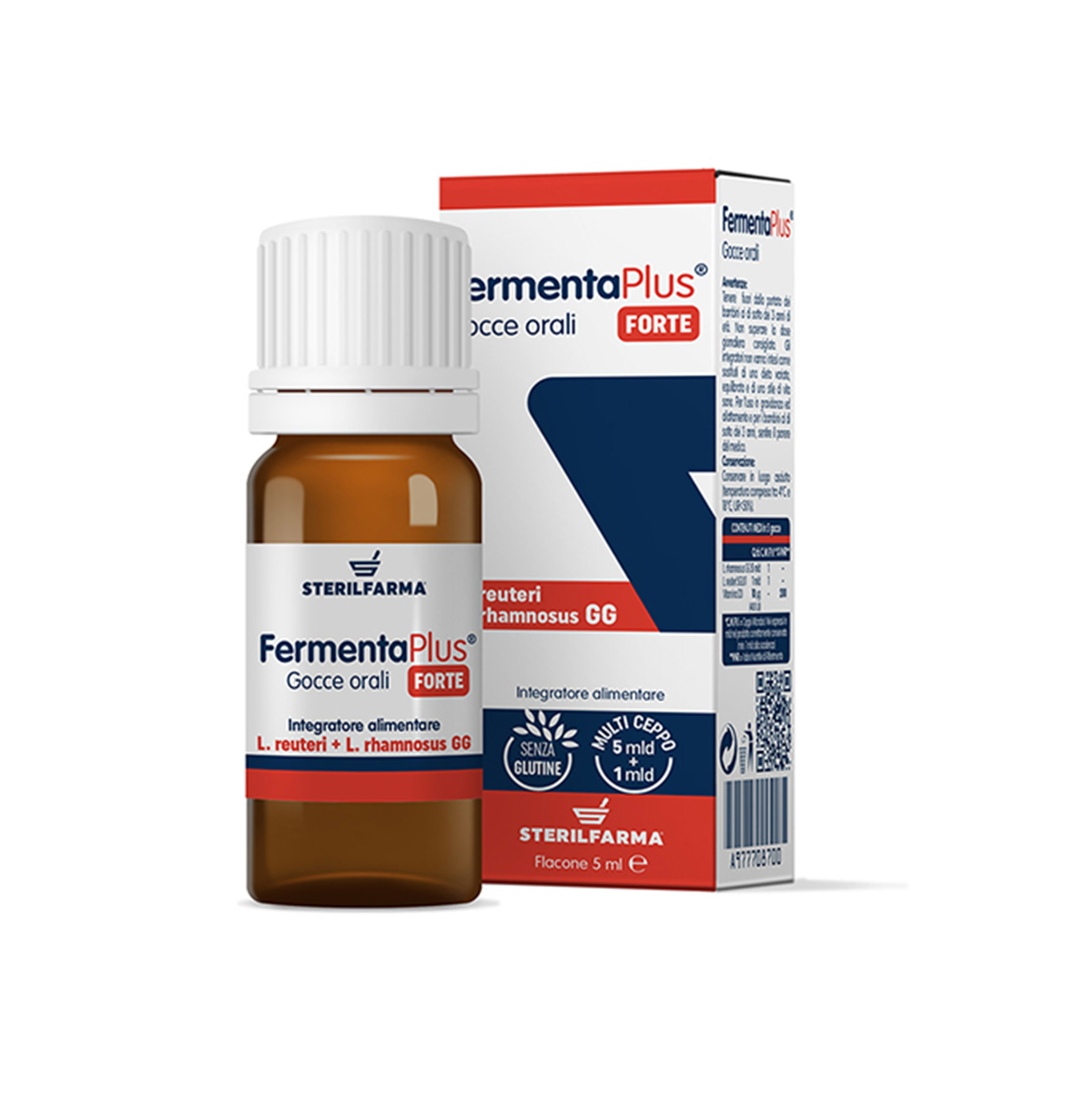 Sterilfarma(R) FermentaPlus(R) Forte Gocce Orali Integratore Alimentare 5ml