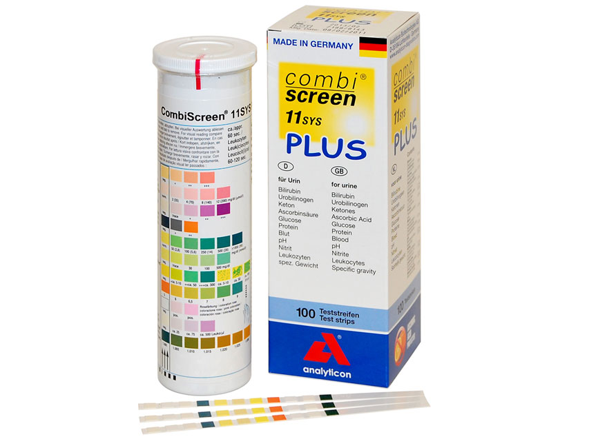 

Gima Combi Screen 11plus 11 Parametri Strisce Urine 100 Pezzi