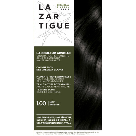 

J.F. Lazartigue Couleur Absolue Colorante Per Capelli Tonalità 1.00 Nero Intenso