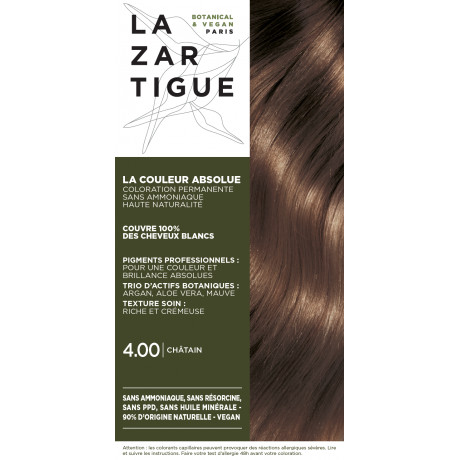 

J.F. Lazartigue Couleur Absolue Colorante Per Capelli Tonalità 4.00 Castano Cioccolato