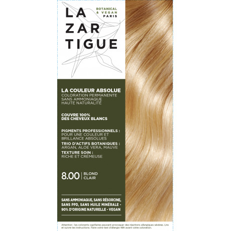 

J.F. Lazartigue Couleur Absolue Colorante Per Capelli Tonalità 8.00 Biondo Chiaro