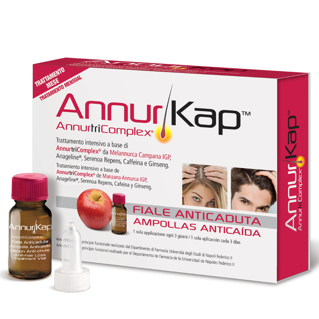 Image of AnnurKap Fiale Anticaduta 10 Fiale Monodose Da 8 ml033