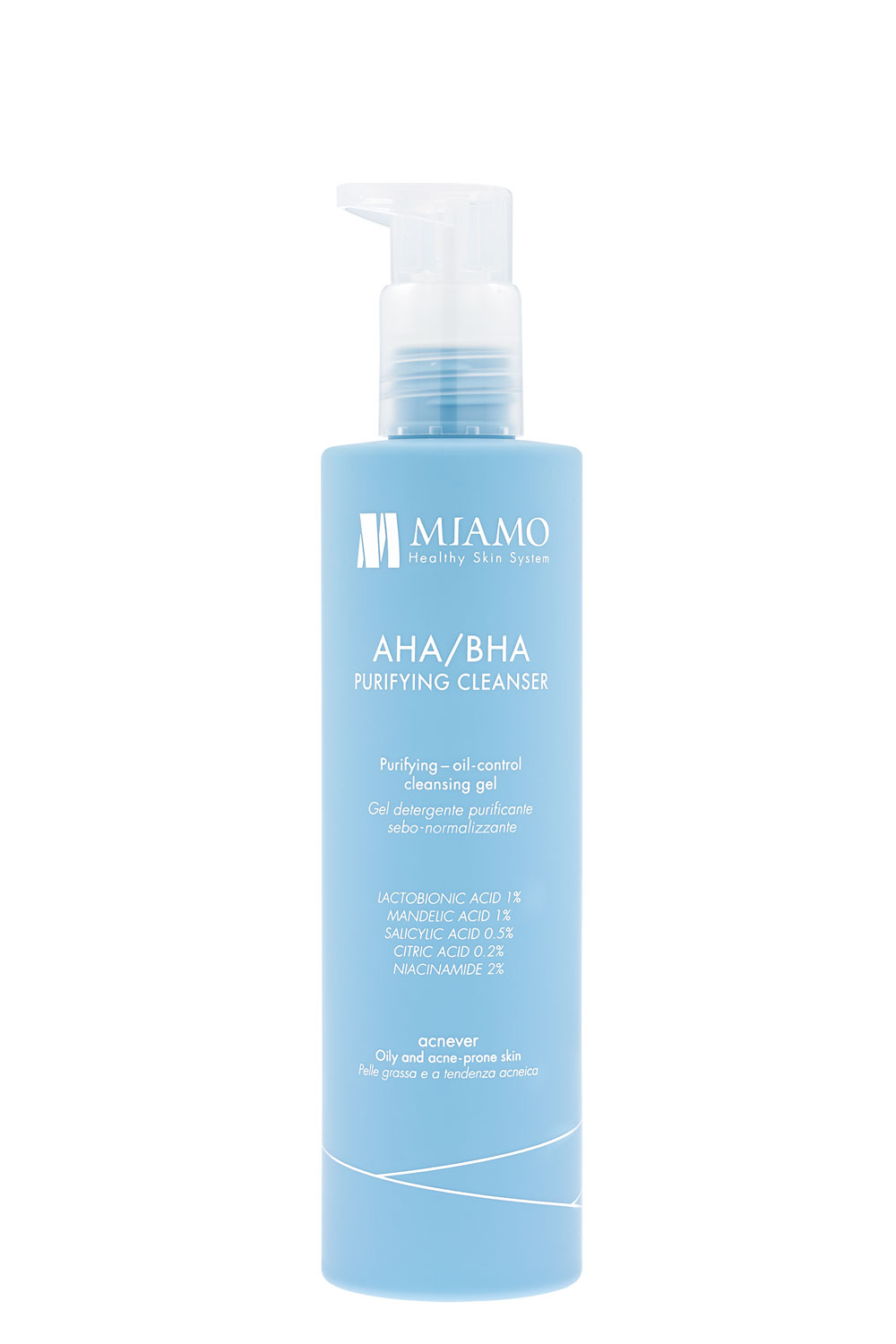 

AHA/BHA PURIFYING CLEANSER MIAMO 250ml