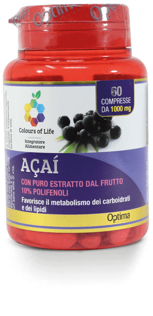 

Açaì Colours Of Life® Optima Naturals 60 Compresse