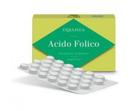 Image of Acido Folico Erbamea Compresse 18g 90 Compresse