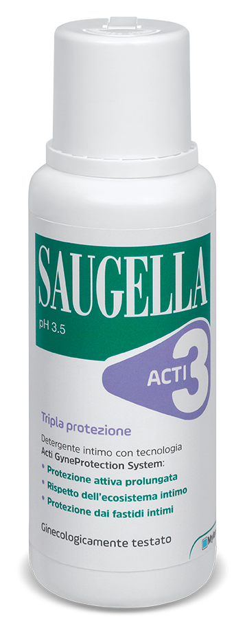 Acti3 Detergente Intimo Saugella 250ml