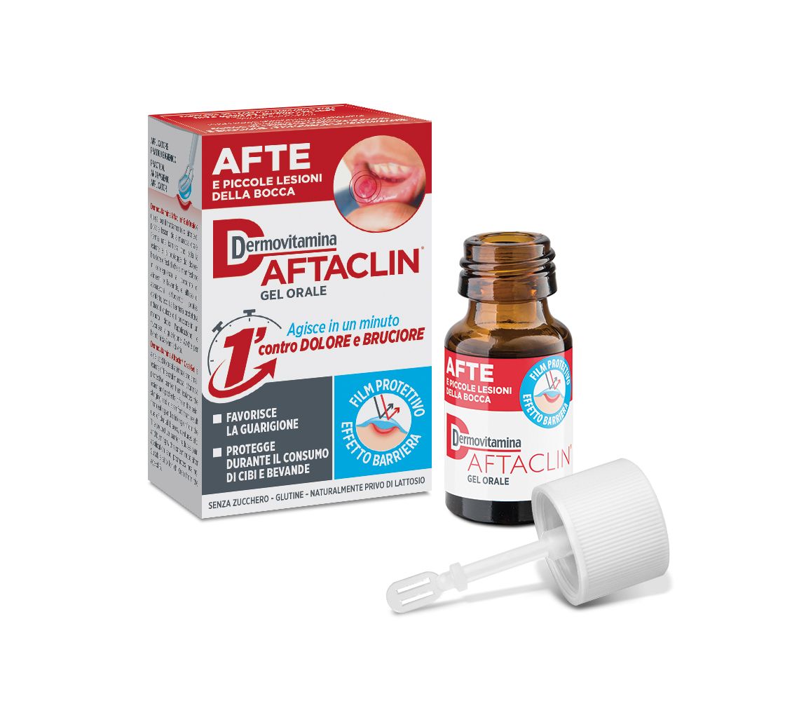 

Aftaclin Gel Orale Dermovitamina 7ml