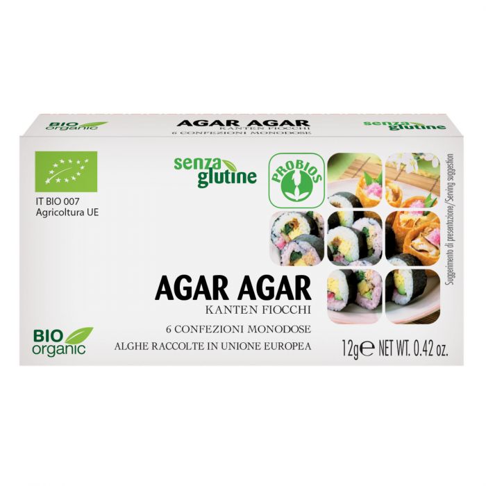 Image of Agar Agar In Confezione Monodose Probios 12g