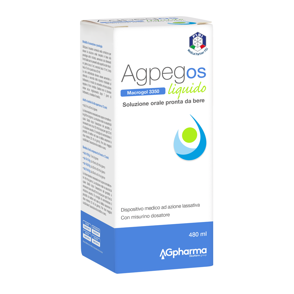 

Agpeg OS Liquido Macrogol 3350 AGpharma 480ml