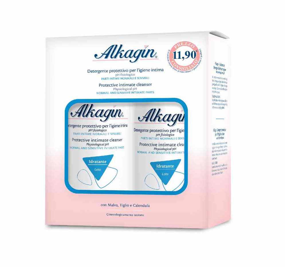 Image of Alkagin(R) Ph 4,5 Detergente Intimo Bipack 2x400ml