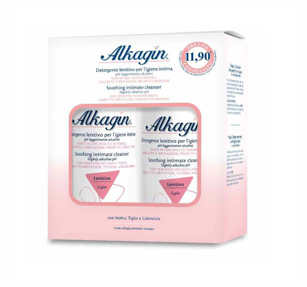 Image of Alkagin(R) Ph 7 Detergente Intimo Lenitivo Bipack 2x400ml