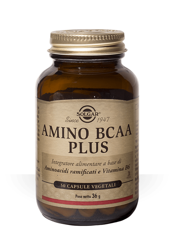 

Amino BCAA Plus Solgar 50 Capsule Vegetali