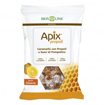 Image of Apix(R) Propoli Caramelle All&#39;Arancia Bios Line 50g