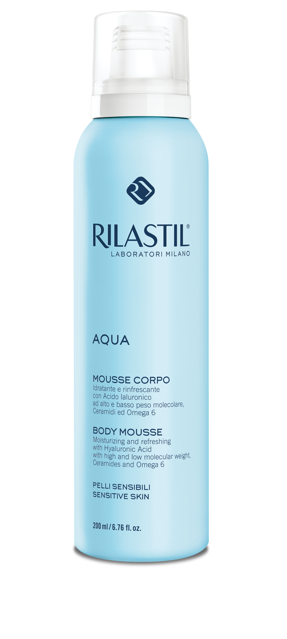 Image of Aqua Mousse Corpo Rilastil(R) 200ml